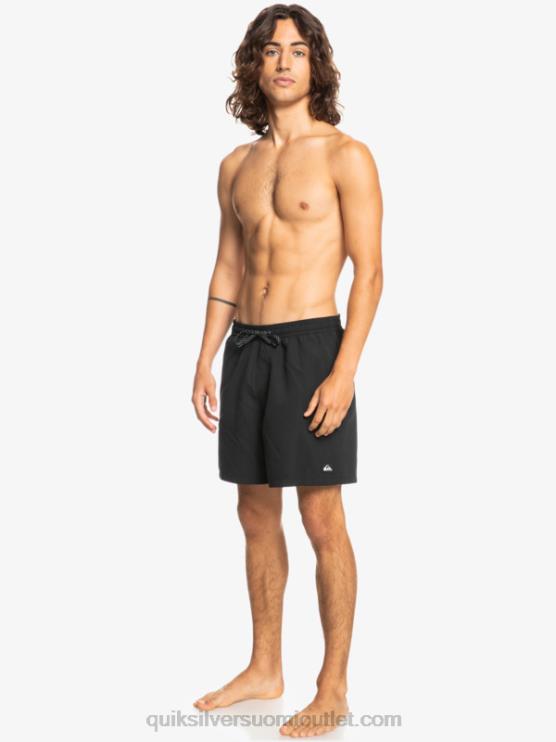 Quiksilver D6JJ619 miehet musta päivittäin 17 lentopalloa
