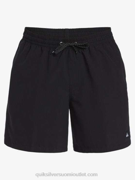 Quiksilver D6JJ619 miehet musta päivittäin 17 lentopalloa