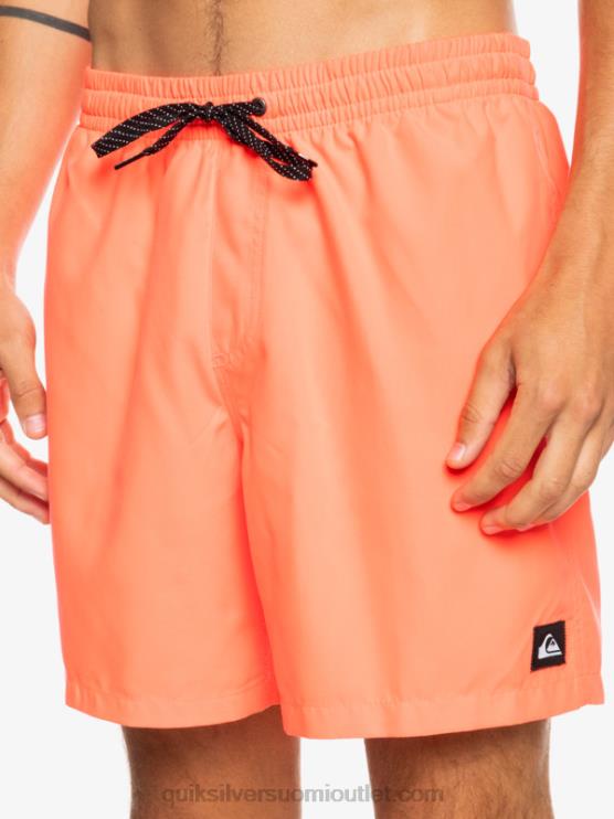 Quiksilver D6JJ624 miehet tulinen koralli päivittäin 17 lentopalloa