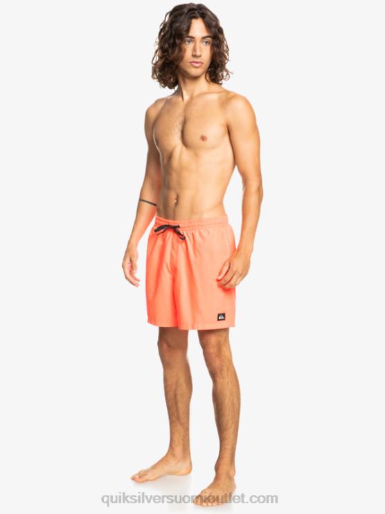 Quiksilver D6JJ624 miehet tulinen koralli päivittäin 17 lentopalloa
