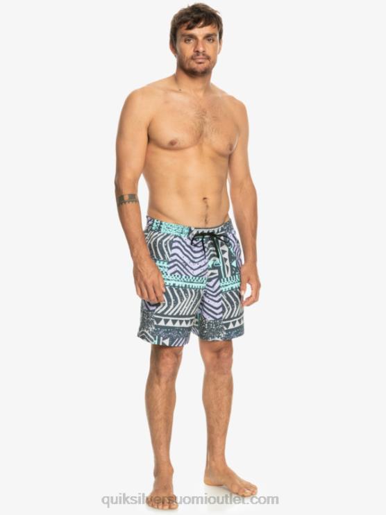 Quiksilver D6JJ636 miehet keskiyön laivasto surfsilk mix 17 volleya