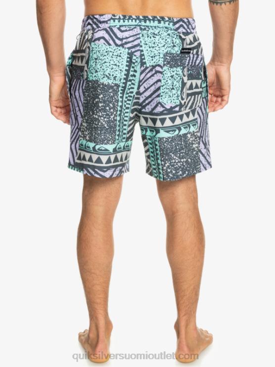 Quiksilver D6JJ636 miehet keskiyön laivasto surfsilk mix 17 volleya