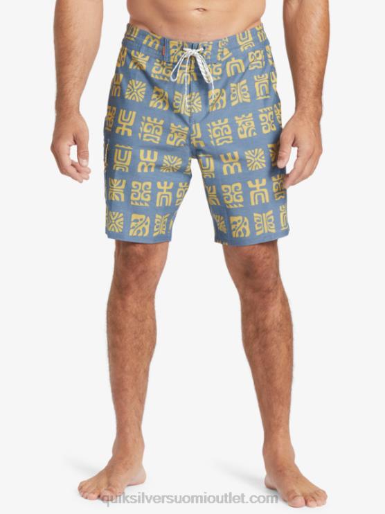 Quiksilver D6JJ639 miehet lipun sininen kanava mela bs waterman channel mela 20 boardshortsit