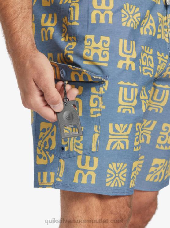Quiksilver D6JJ639 miehet lipun sininen kanava mela bs waterman channel mela 20 boardshortsit