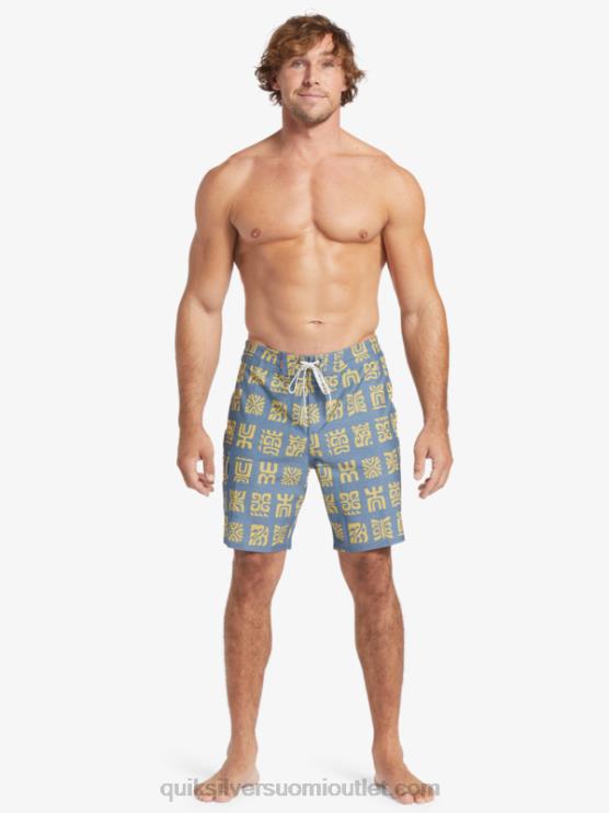 Quiksilver D6JJ639 miehet lipun sininen kanava mela bs waterman channel mela 20 boardshortsit