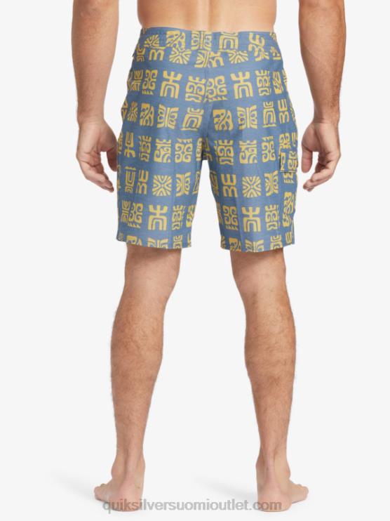 Quiksilver D6JJ639 miehet lipun sininen kanava mela bs waterman channel mela 20 boardshortsit