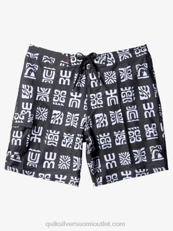 Quiksilver D6JJ640 miehet musta kanavamela bs waterman channel mela 20 boardshortsit