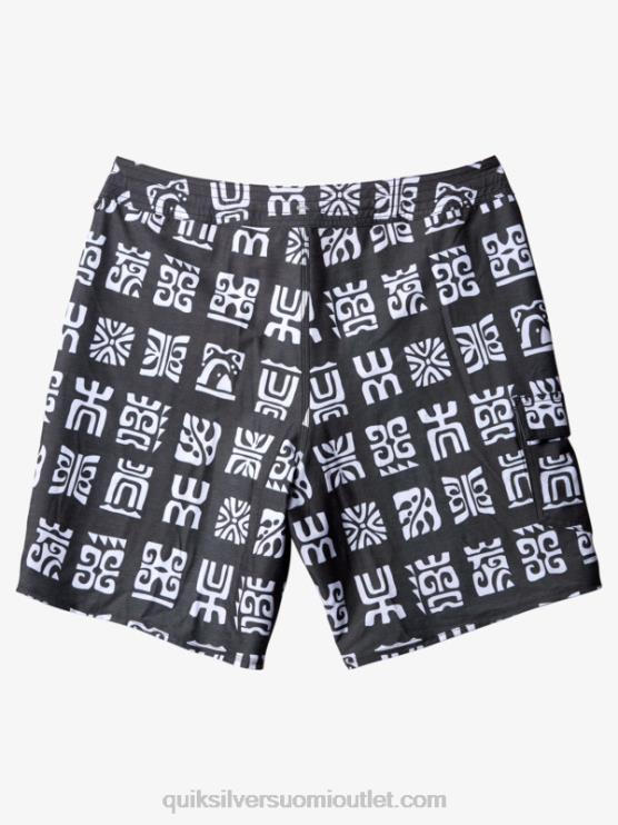 Quiksilver D6JJ640 miehet musta kanavamela bs waterman channel mela 20 boardshortsit