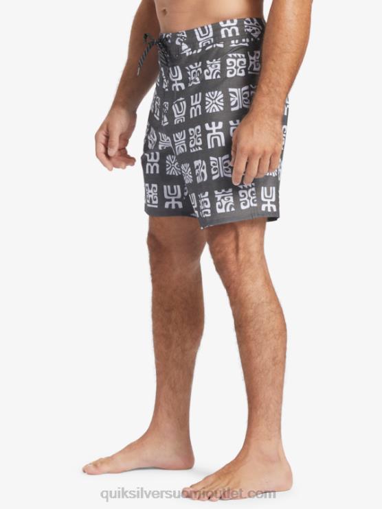 Quiksilver D6JJ640 miehet musta kanavamela bs waterman channel mela 20 boardshortsit