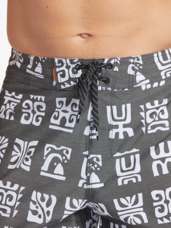 Quiksilver D6JJ640 miehet musta kanavamela bs waterman channel mela 20 boardshortsit