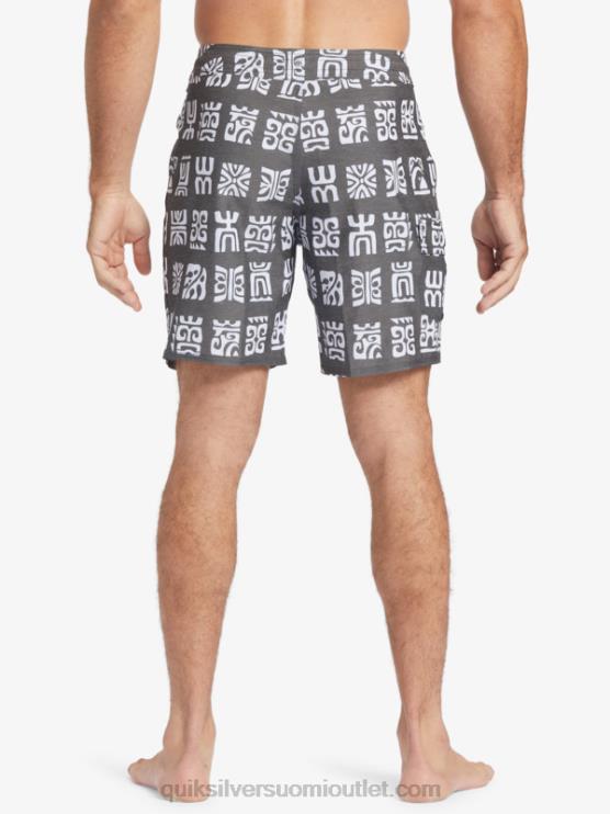 Quiksilver D6JJ640 miehet musta kanavamela bs waterman channel mela 20 boardshortsit
