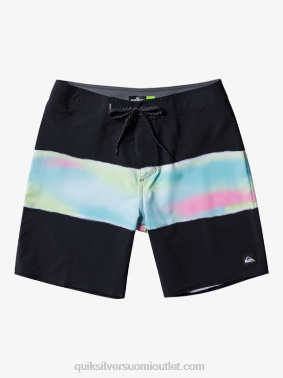 Quiksilver D6JJ643 miehet musta surfsilk air brush 19 boardshortsit