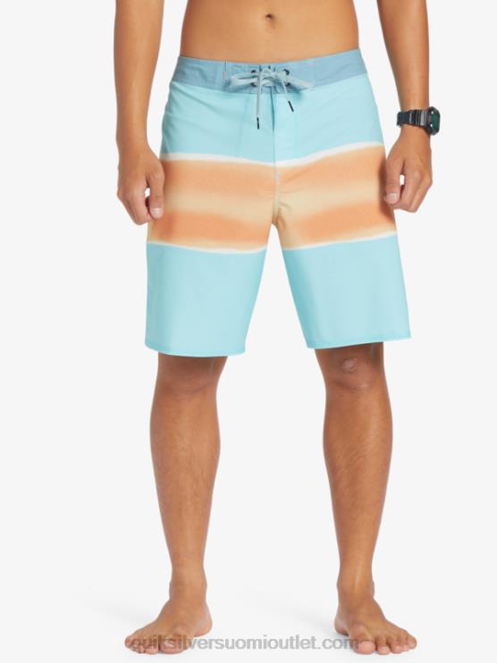 Quiksilver D6JJ644 miehet enkelin sininen surfsilk air brush 19 boardshortsit