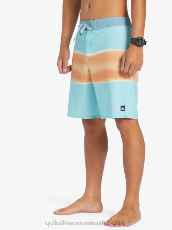Quiksilver D6JJ644 miehet enkelin sininen surfsilk air brush 19 boardshortsit