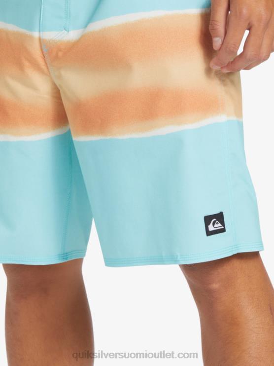 Quiksilver D6JJ644 miehet enkelin sininen surfsilk air brush 19 boardshortsit