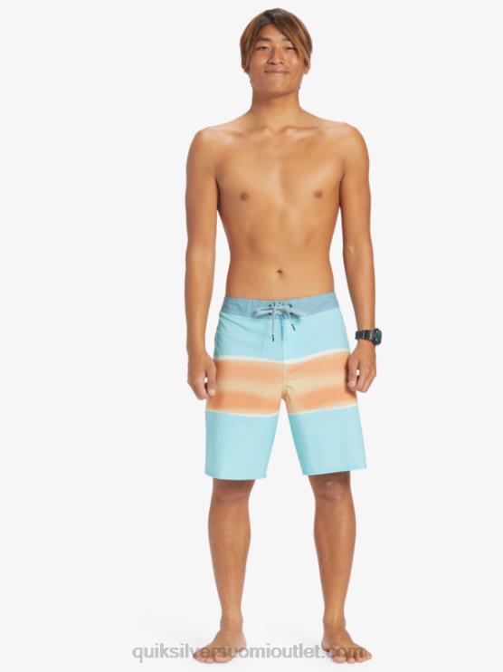 Quiksilver D6JJ644 miehet enkelin sininen surfsilk air brush 19 boardshortsit