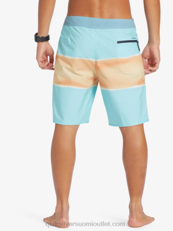Quiksilver D6JJ644 miehet enkelin sininen surfsilk air brush 19 boardshortsit
