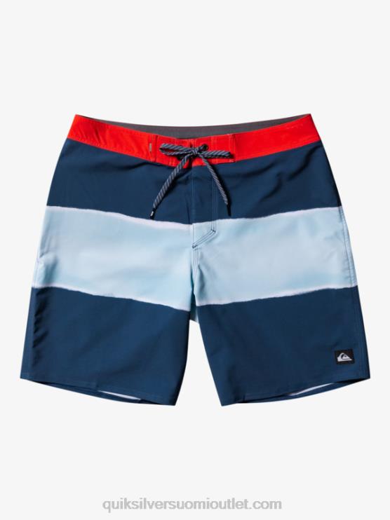 Quiksilver D6JJ645 miehet keskiyön laivasto surfsilk air brush 19 boardshortsit