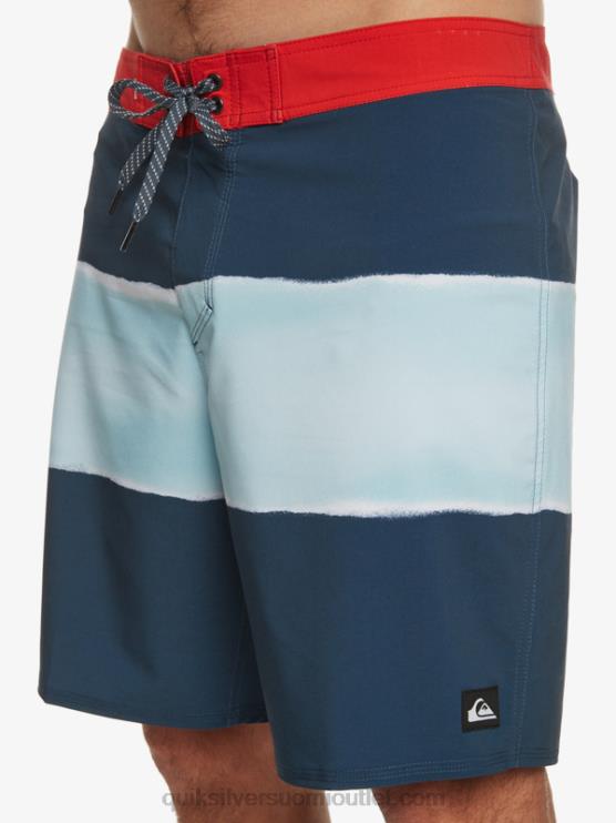 Quiksilver D6JJ645 miehet keskiyön laivasto surfsilk air brush 19 boardshortsit