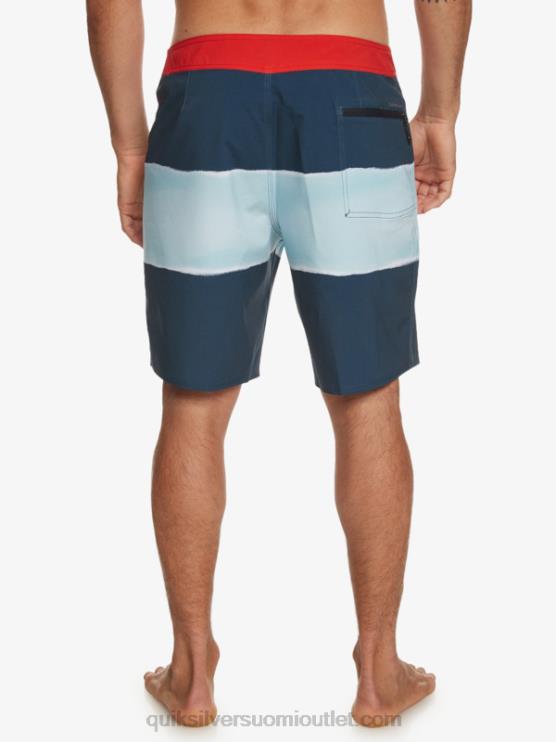 Quiksilver D6JJ645 miehet keskiyön laivasto surfsilk air brush 19 boardshortsit