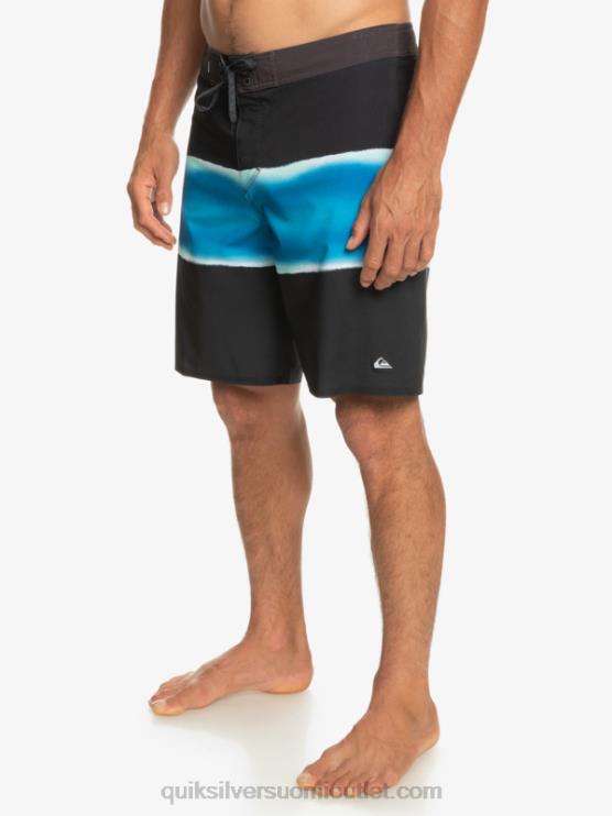 Quiksilver D6JJ647 miehet musta surfsilk air brush 19 boardshortsit
