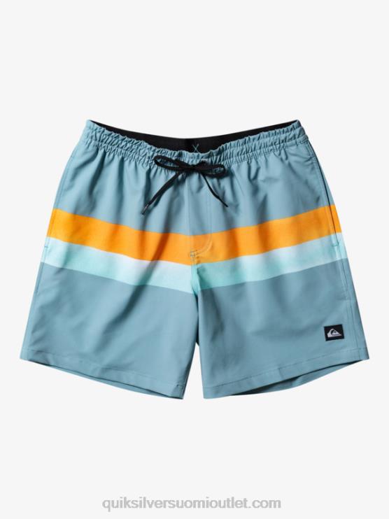 Quiksilver D6JJ655 miehet cameo sininen surfsilk air-brush 17 volleya