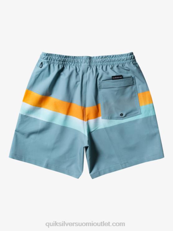 Quiksilver D6JJ655 miehet cameo sininen surfsilk air-brush 17 volleya