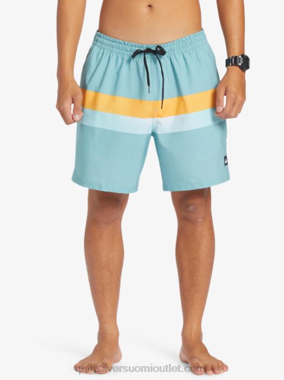 Quiksilver D6JJ655 miehet cameo sininen surfsilk air-brush 17 volleya