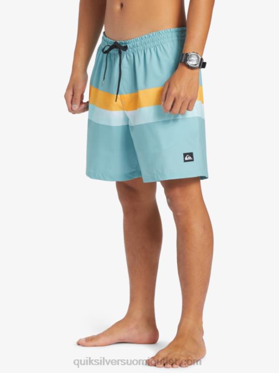 Quiksilver D6JJ655 miehet cameo sininen surfsilk air-brush 17 volleya