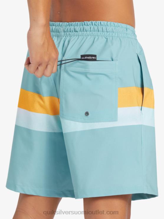 Quiksilver D6JJ655 miehet cameo sininen surfsilk air-brush 17 volleya