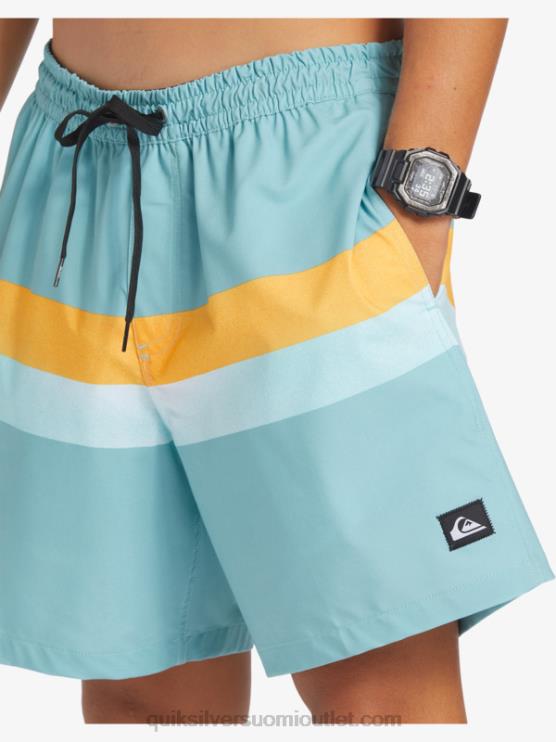 Quiksilver D6JJ655 miehet cameo sininen surfsilk air-brush 17 volleya
