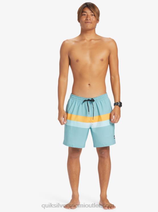 Quiksilver D6JJ655 miehet cameo sininen surfsilk air-brush 17 volleya