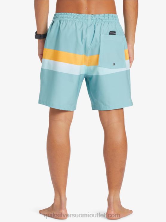 Quiksilver D6JJ655 miehet cameo sininen surfsilk air-brush 17 volleya