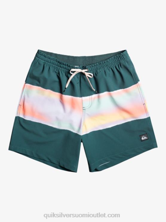 Quiksilver D6JJ657 miehet keskiyön laivasto surfsilk air-brush 17 volleya