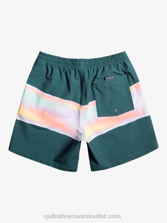 Quiksilver D6JJ657 miehet keskiyön laivasto surfsilk air-brush 17 volleya