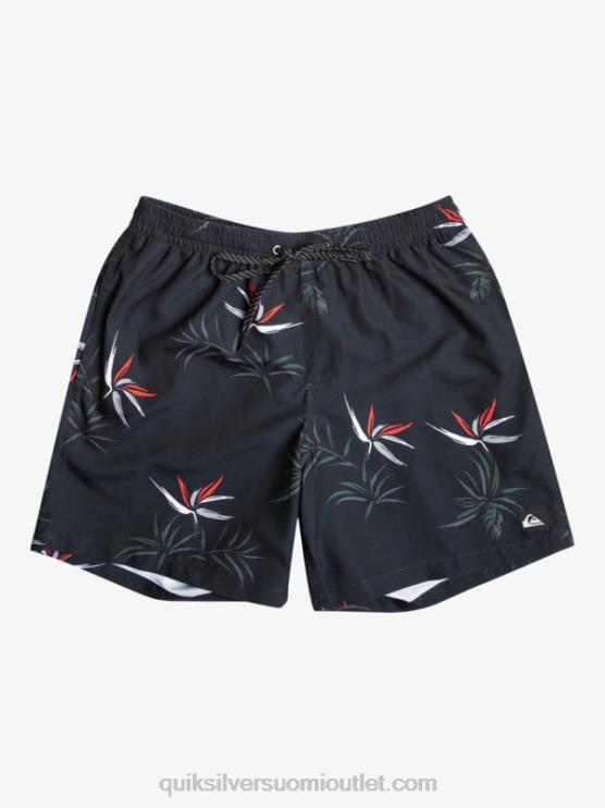 Quiksilver D6JJ675 miehet musta päivittäinen sekoitus 17 lentopalloa