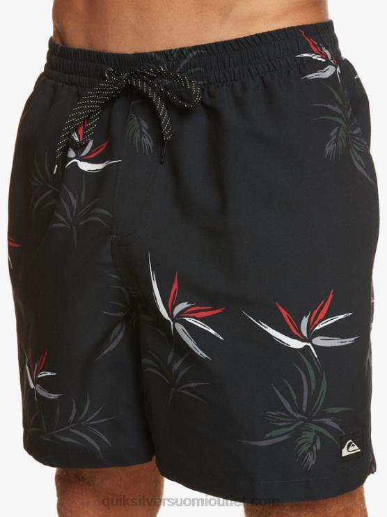 Quiksilver D6JJ675 miehet musta päivittäinen sekoitus 17 lentopalloa