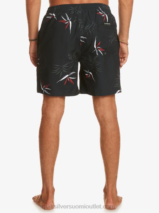 Quiksilver D6JJ675 miehet musta päivittäinen sekoitus 17 lentopalloa