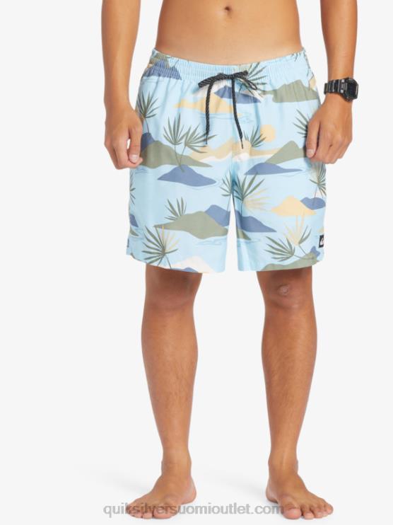 Quiksilver D6JJ677 miehet taivaansininen päivittäinen sekoitus 17 lentopalloa