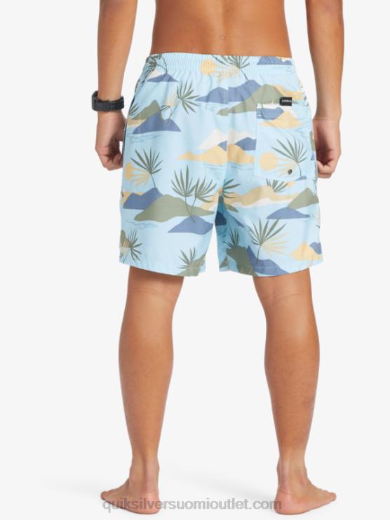 Quiksilver D6JJ677 miehet taivaansininen päivittäinen sekoitus 17 lentopalloa