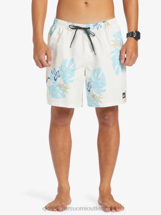 Quiksilver D6JJ679 miehet valkoinen päivittäinen sekoitus 17 lentopalloa