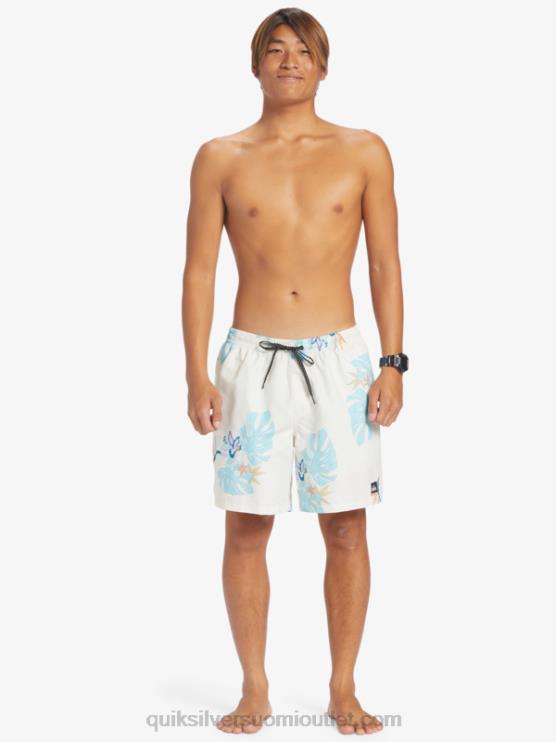 Quiksilver D6JJ679 miehet valkoinen päivittäinen sekoitus 17 lentopalloa