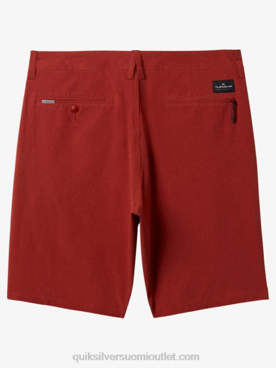 Quiksilver D6JJ67 miehet punainen okra union kanerva 20 amphibian boardshortsit