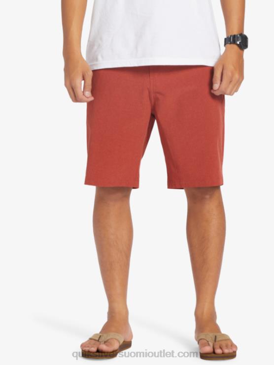 Quiksilver D6JJ67 miehet punainen okra union kanerva 20 amphibian boardshortsit