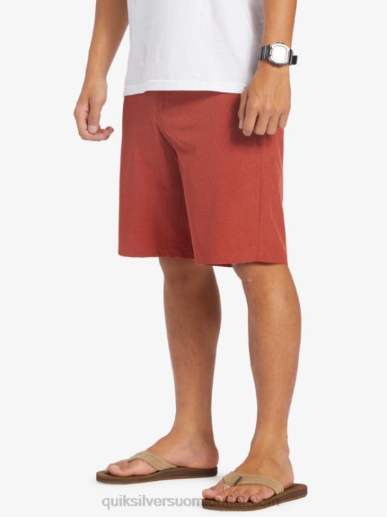 Quiksilver D6JJ67 miehet punainen okra union kanerva 20 amphibian boardshortsit