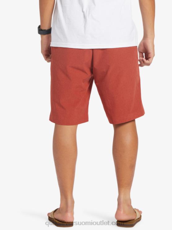 Quiksilver D6JJ67 miehet punainen okra union kanerva 20 amphibian boardshortsit