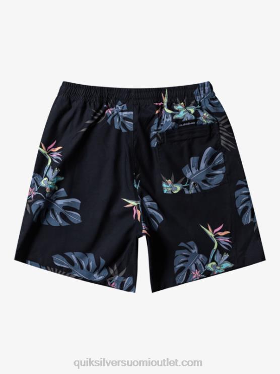 Quiksilver D6JJ681 miehet musta päivittäinen sekoitus 17 lentopalloa