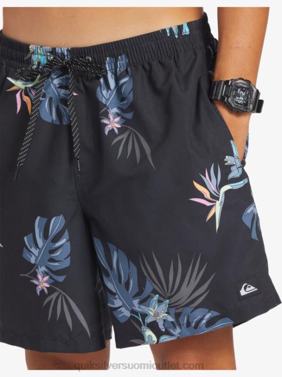 Quiksilver D6JJ681 miehet musta päivittäinen sekoitus 17 lentopalloa