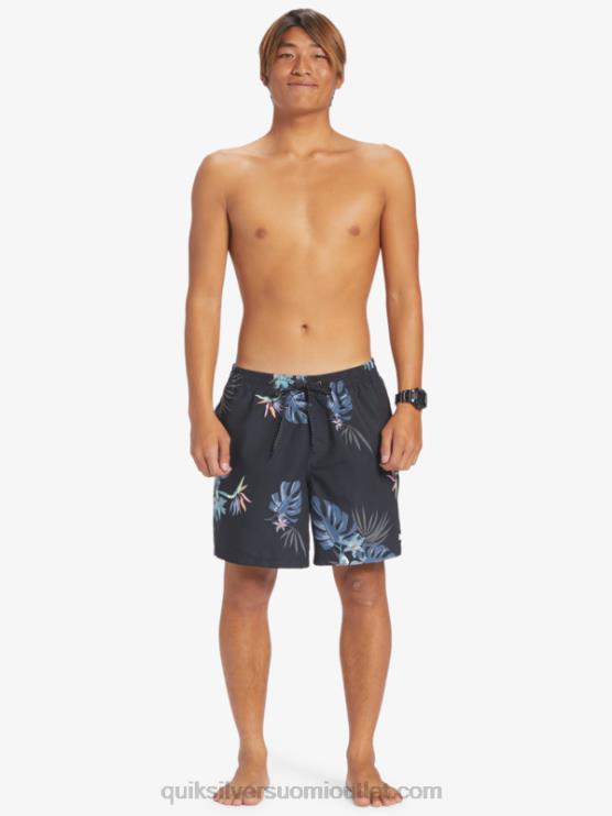 Quiksilver D6JJ681 miehet musta päivittäinen sekoitus 17 lentopalloa
