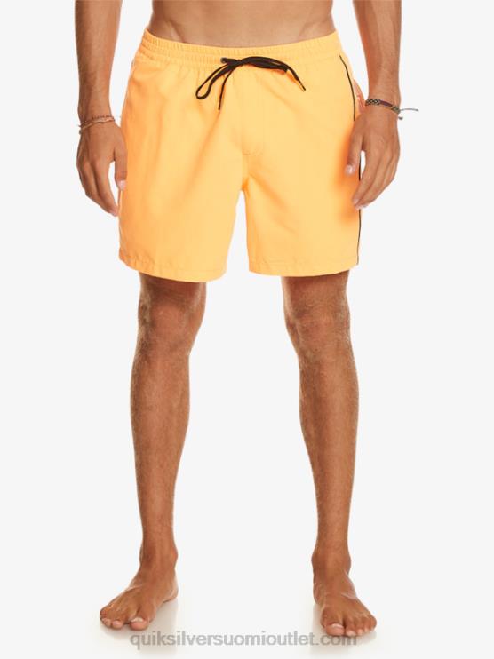 Quiksilver D6JJ697 miehet oranssi pop päivittäinen vert 16 volleys